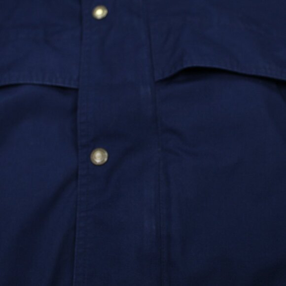 Eddie Bauer Jacket Adult XL Wool Lined Mountain Parka Blue Full Zip Utility Coat - Picture 4 of 16